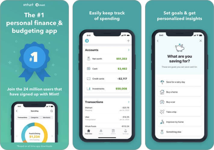 mint personal finance money iPhone and iPad App Screenshot