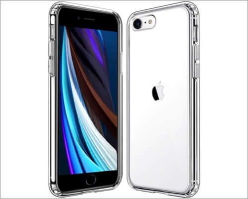 mkeke clear slim case for iphone se 2020