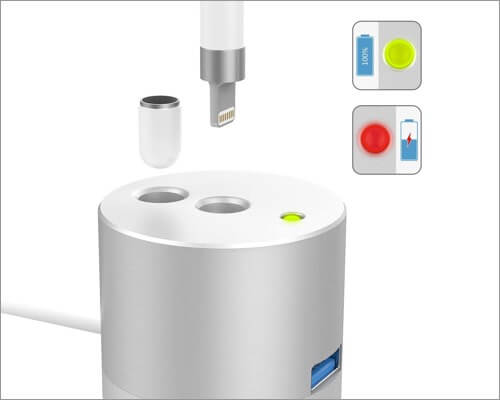 moko apple pencil holder with charging stand