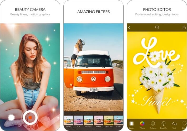 moldiv photo editor iphone and ipad app screenshot