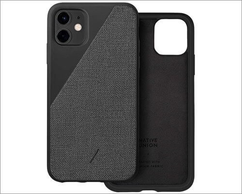 native union woven fabric case for iphone 11, 11 pro and 11 pro max