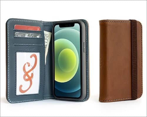 Pad  Quill Bella Fino Wallet Case for iPhone 12 Mini