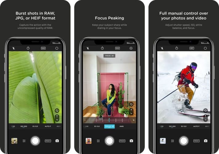 Pro Camera by Moment RAW Photo Editing iPhone and iPad App Screenshot