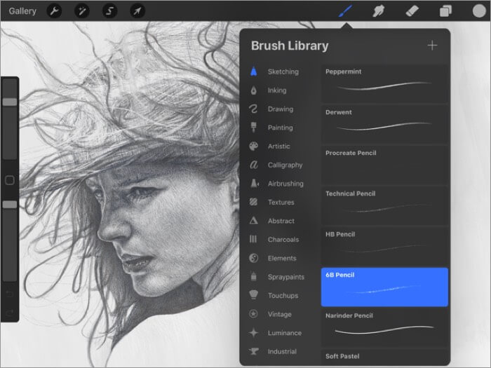 Procreate ipad app screenshot procreate ipad app screenshot