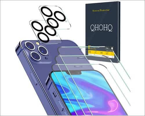 QHOHQ Privacy Screen Protector for iPhone 12 Pro Max