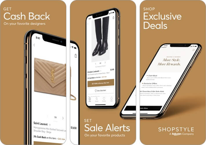 Best fashion apps for iPhone in 2024 shopstyle iphone and ipad fashion app screenshot
