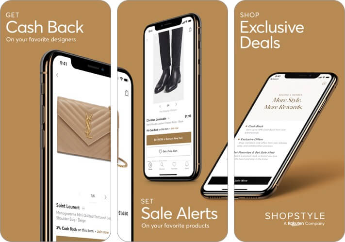 shopstyle iphone and ipad fashion app screenshot