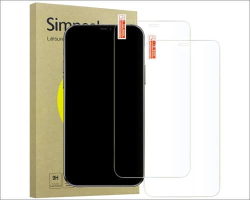 Best iPhone 12 Pro Max screen protectors in 2025 Simpeak Tempered Glass Screen Protector for iPhone 12 Pro Max
