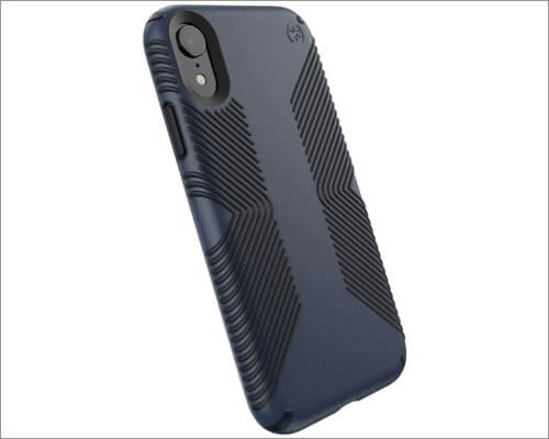 speck presidio grip rugged case for iphone xr