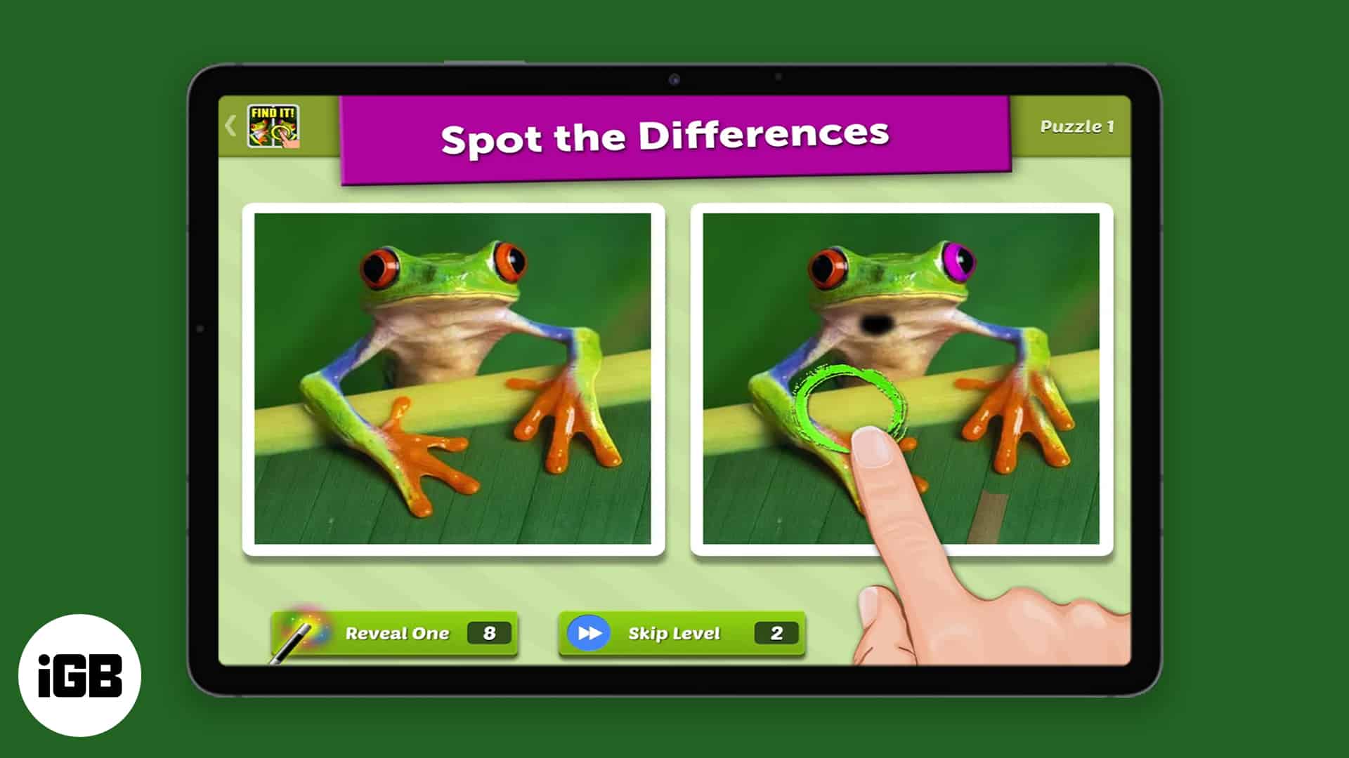Spot difference games for iphone