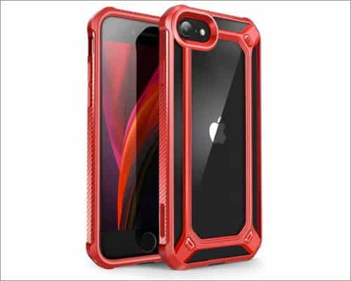 supcase clear bumper case for iphone se 2020