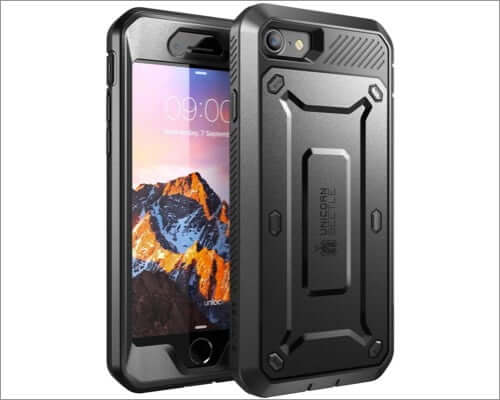 supcase rugged belt clip case for iphone se 2020