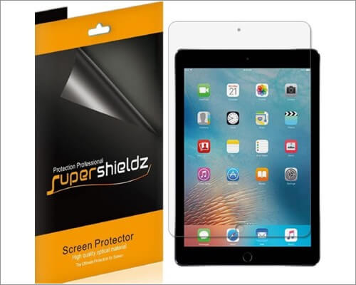 Supershieldz iPad 97 inch 2018 Tempered Glass Screen Protector