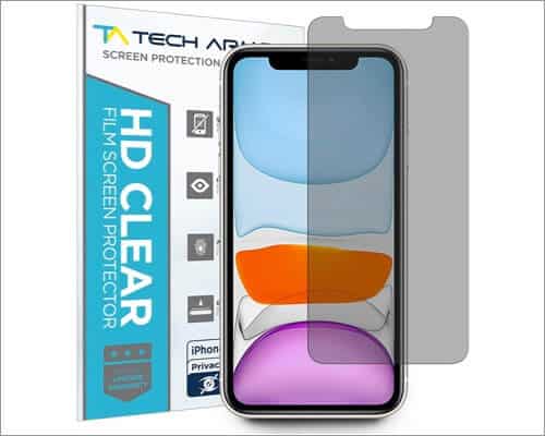techarmor iphone xr privacy screen protector