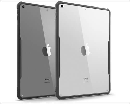 tineeowl ultra slim clear case for 10.2-inch ipad