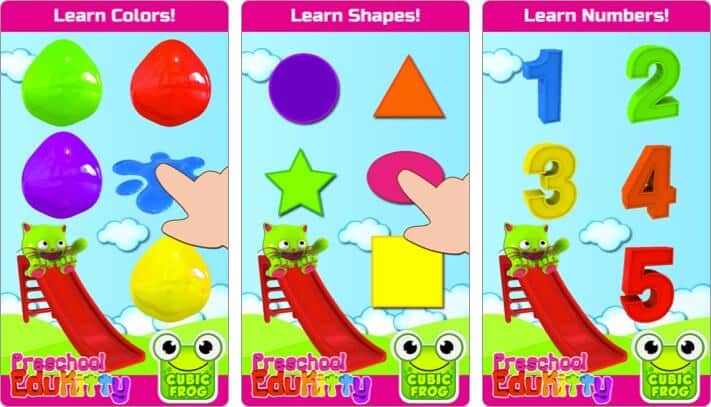 toddler learning game iphone and ipad app screenshot