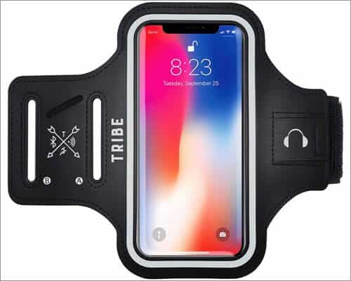 tribe water resistant armband for iphone xr