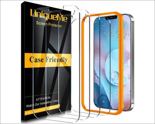 Best iPhone 12 Pro Max screen protectors in 2025 UniqueMe High Definition Screen Protector for iPhone 12 Pro Max