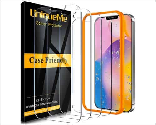 UniqueMe Screen Protector for iPhone 12 and 12 Pro