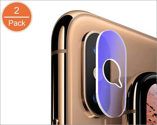 upscd camera lens protector for iphone xs and xs max
