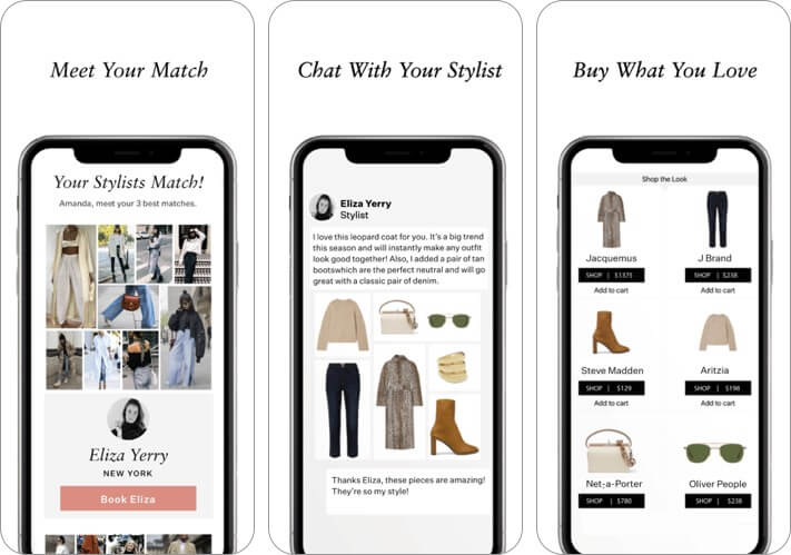 wishi - premium styling iphone and ipad fashion app screenshot