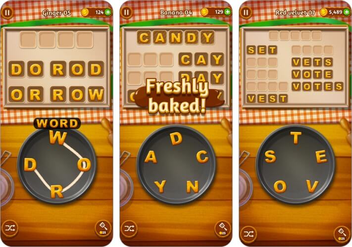 Word Cookies iPhone and iPad Game Screenshot