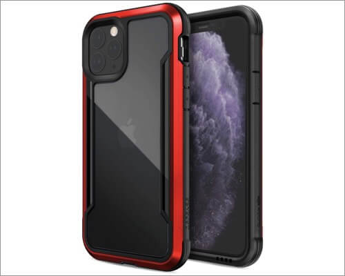 x doria defense shield transparent case for iphone 11 pro