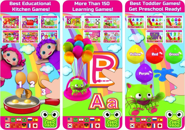 ‎Preschool Kids Learning iPhone and iPad Game Screenshot