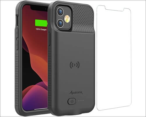Alpatronix 5000mAh slim battery case for iPhone 12 and 12 Pro