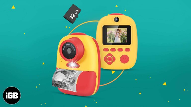 Best instant cameras for kids to print snapshots in 2024