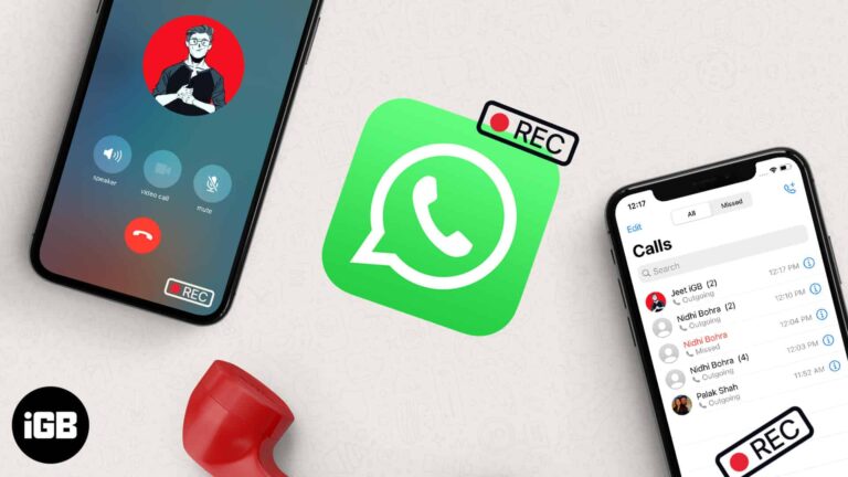 How to record WhatsApp calls on iPhone