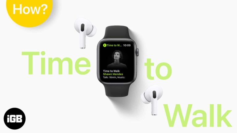 How to use Apple Watch Time to Walk on Apple Fitness+