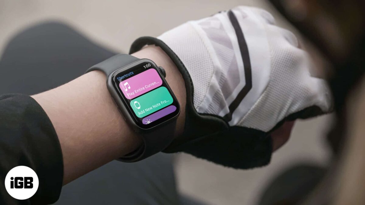 How to use shortcuts on apple watch