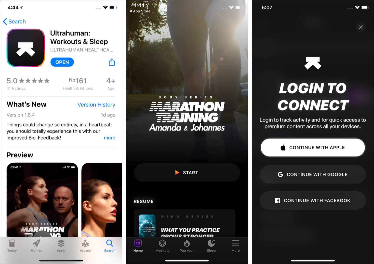Ultrahuman iOS app review  For fit body  mind  and good sleep  - 55