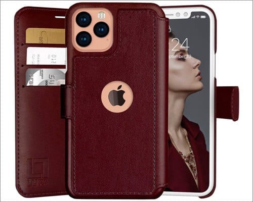 lupa iphone 11 pro wallet case for women