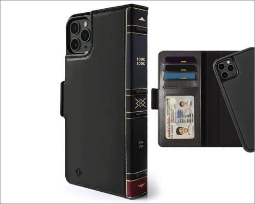twelve south iphone 11 pro bookbook wallet case