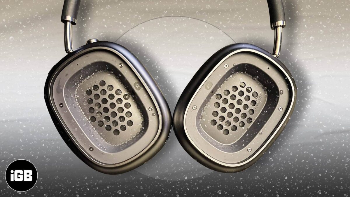 How to fix apple airpods max condensation issue