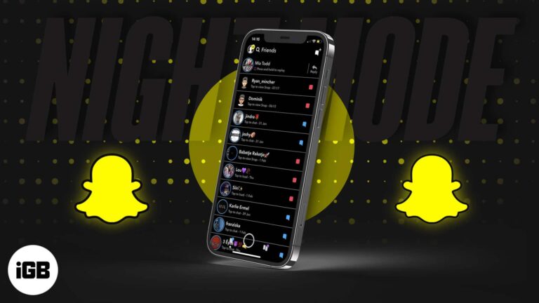 How to get dark mode on Snapchat for iPhone