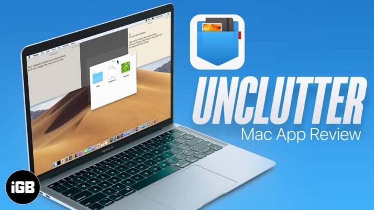 Unclutter mac app to organize your desktop