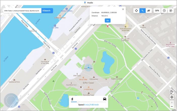 iToolab AnyGo  Simulate any GPS location on iOS device  No Jailbreak   - 36