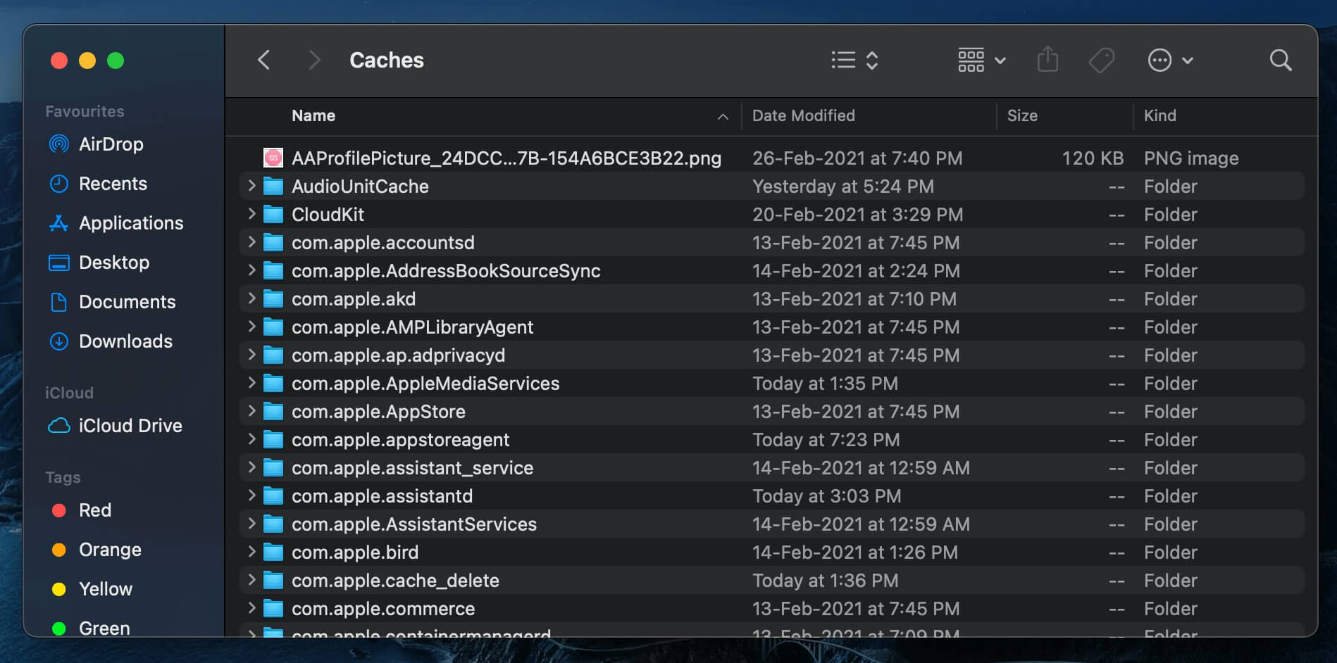 Delete Cache on Mac