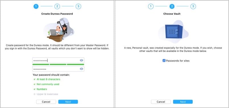 Duress Mode Feature In Passwarden Mac App