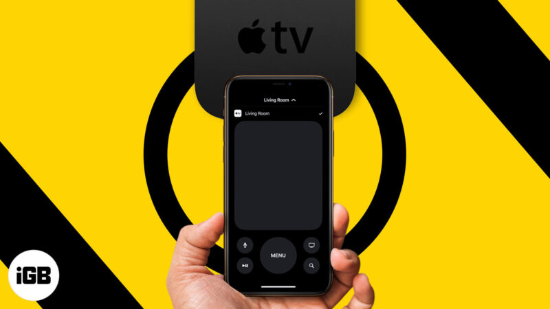 How to control Apple TV without remote using iPhone or iPad