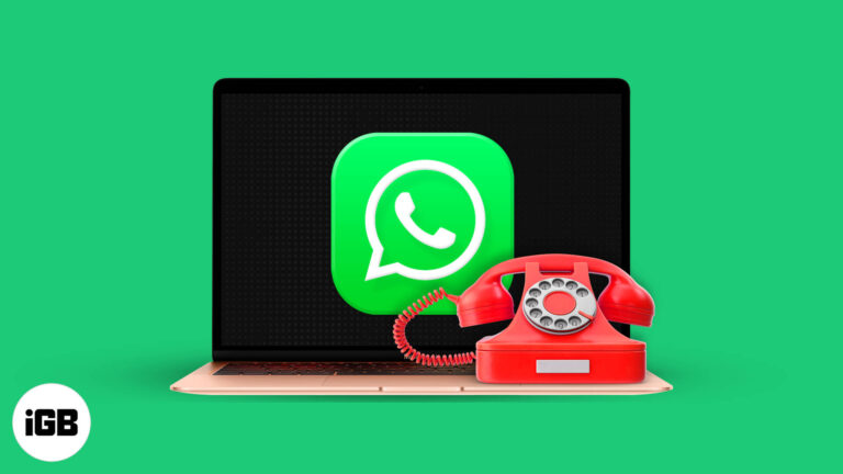How to make WhatsApp video and audio calls on Mac
