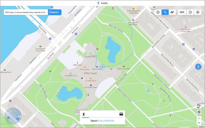 iToolab AnyGo  Simulate any GPS location on iOS device  No Jailbreak   - 80