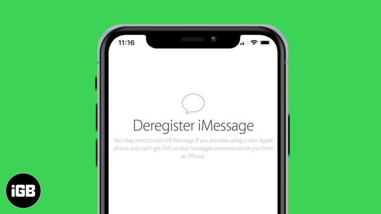 How to deregister number from imessage