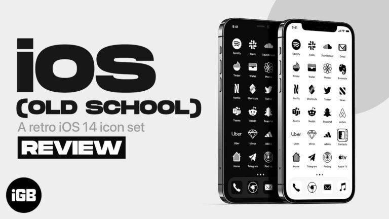 iOS (Old School): A retro iOS 14 icon set review