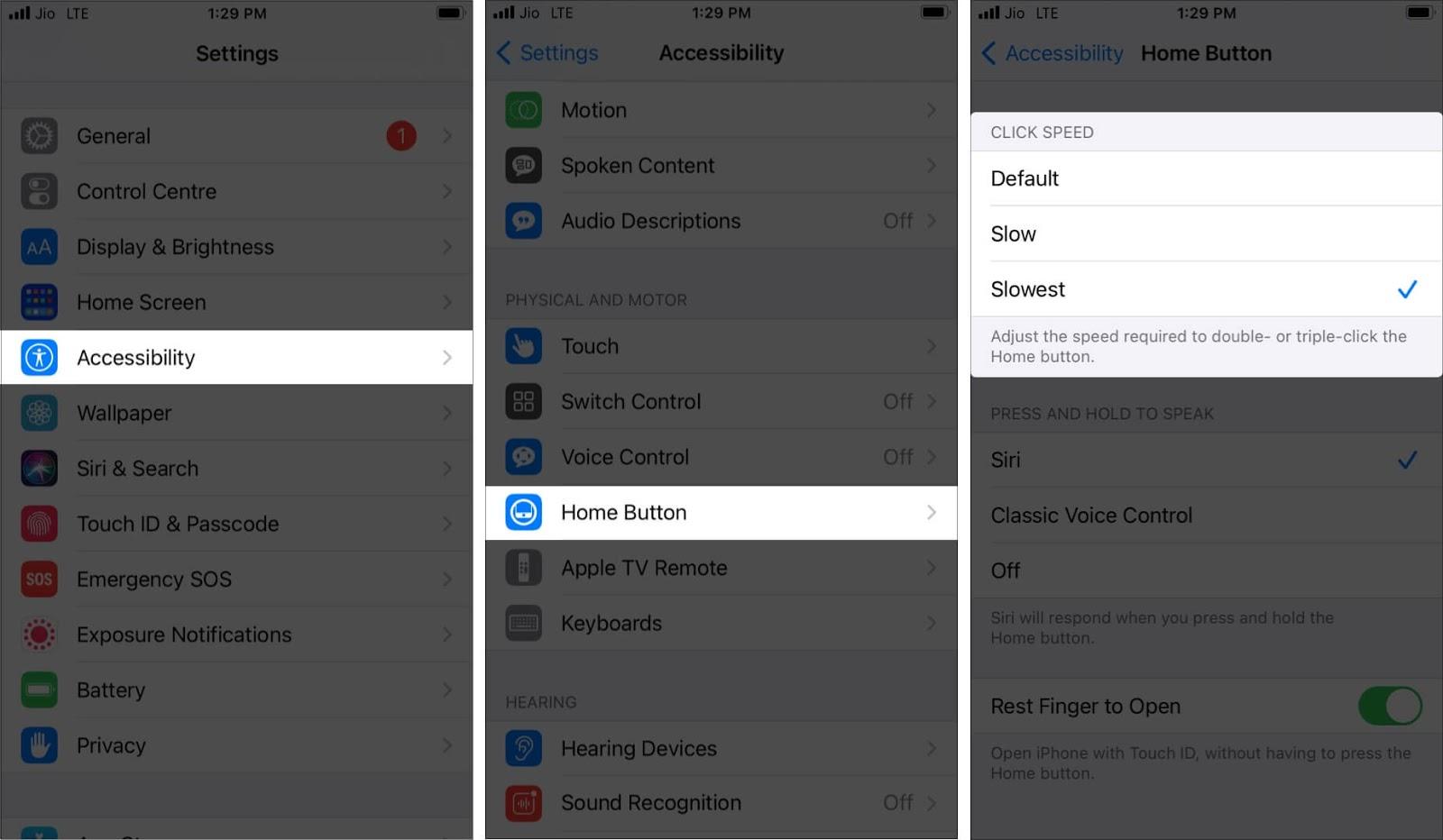 How to adjust iPhone Home Button click intensity and speed - 14