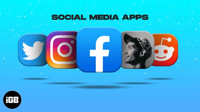 Best social media apps for iphone and ipad