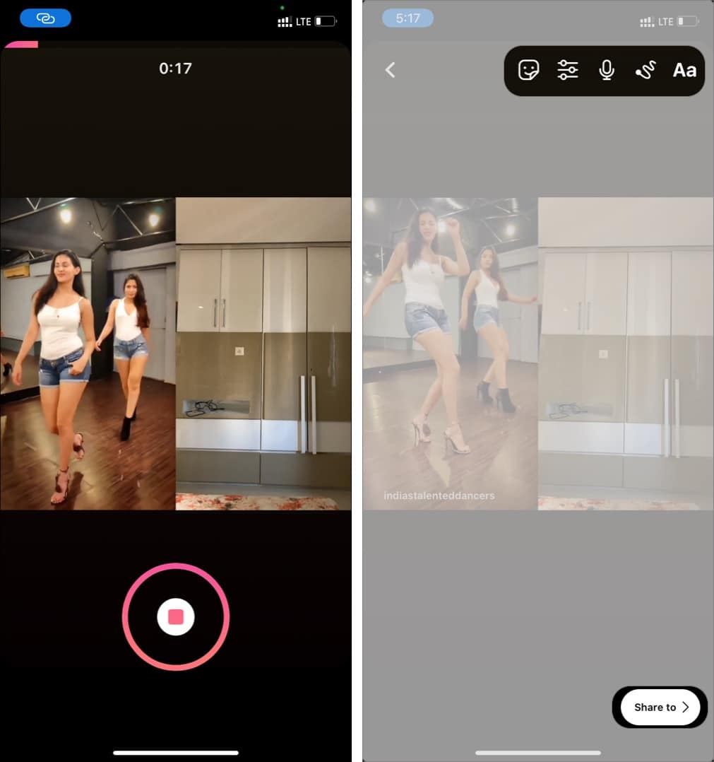 How to use Instagram Remix Reels on iPhone - iGeeksBlog